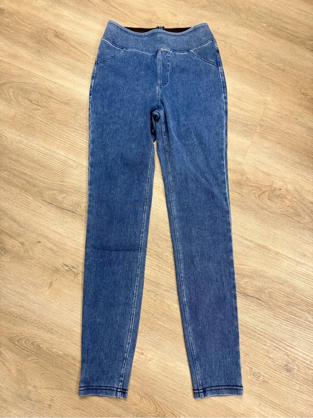 New Halara High Waisted Pull On Skinny Jeggings Size XS Full Length 0029